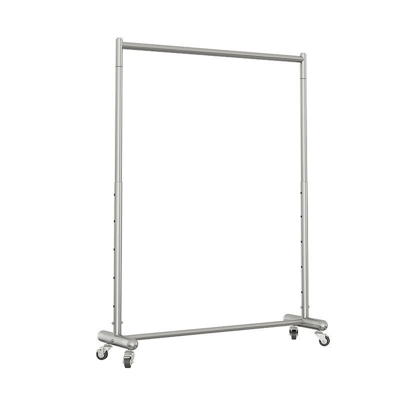 Adjustable Stainless Steel Bar Coat Rack – Telescopic Stand