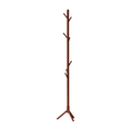 Red Wood Tree Coat Rack – Solid Freestanding Stand