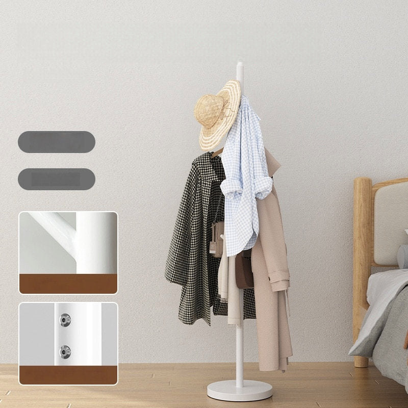 White Tree Coat Rack – Freestanding Rolling Stand