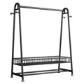 Black Bar Coat Rack – Freestanding Stand
