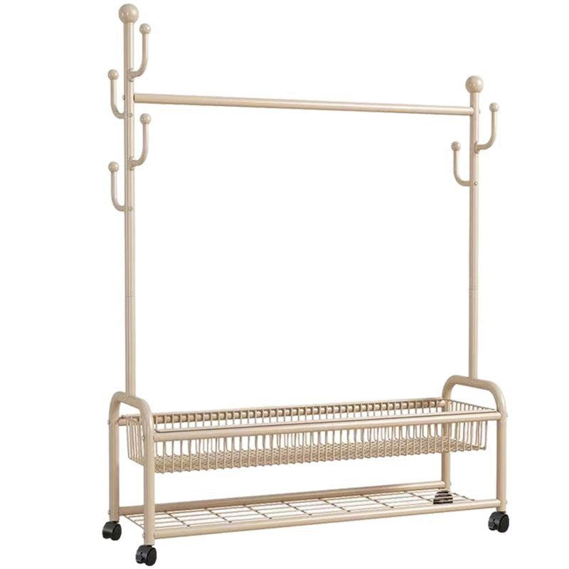 Beige Bar Coat Rack – Cactus Style Freestanding Stand